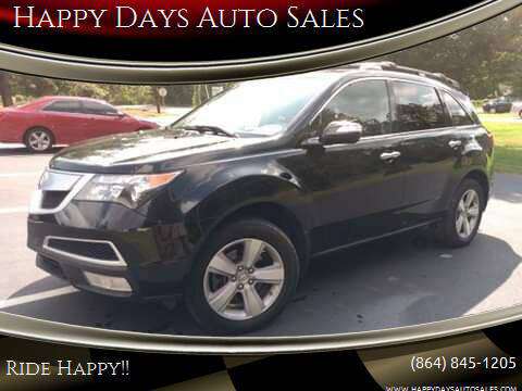 2012 Acura MDX 3.7L V6 Technology Package DVD 3rd Row! - cars &... for sale in Piedmont, SC