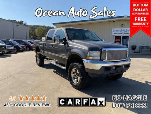 2003 Ford Super Duty F-250 Crew Cab 156 Lariat 4WD **FREE CARFAX** for sale in Catoosa, OK