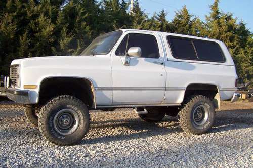 1984 Chevy Blazer - cars & trucks - by owner - vehicle automotive sale for sale in Saint Libory, KS