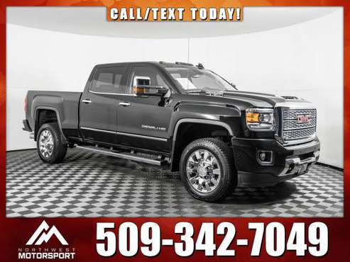 *LEATHER* 2019 *GMC Sierra* 2500 HD Denali 4x4 - cars & trucks - by... for sale in Spokane Valley, WA