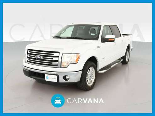 2014 Ford F150 SuperCrew Cab Lariat Pickup 4D 5 1/2 ft pickup White for sale in Kingston, NY