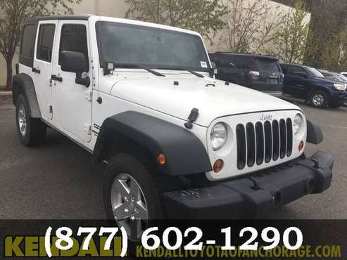 2013 Jeep Wrangler Unlimited Bright White ***BEST DEAL ONLINE*** for sale in Anchorage, AK