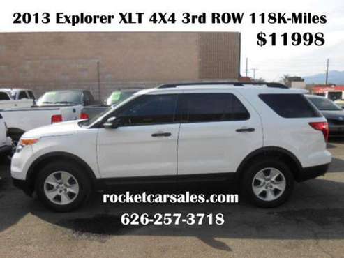 2013 Ford Explorer Base AWD 4dr SUV TAX SEASON SPECIALS!!!!!! for sale in Covina, CA