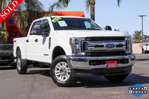 2019 Ford F-250 F250 Short Bed XLT Crew Cab Diesel 4WD 35931 - cars for sale in Fontana, CA