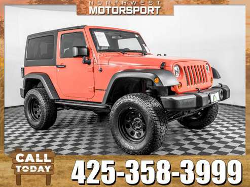*WE BUY VEHICLES* Lifted 2013 *Jeep Wrangler* Sport 4x4 for sale in Lynnwood, WA