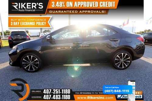2017 Toyota Corolla SE 6M - Call/Text - - by dealer for sale in Kissimmee, FL