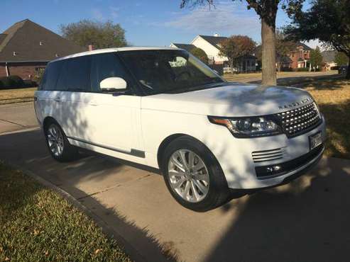 2016 Range Rover - cars & trucks - by owner - vehicle automotive sale for sale in SouthLake , TX