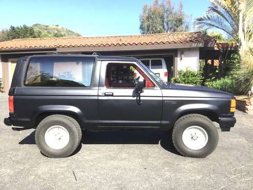 1990 Ford Bronco II XLT 4X4 - cars & trucks - by owner - vehicle... for sale in Vista, CA