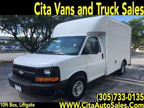 2013 CHEVROLET EXPRESS 3500 10 FT BOX TRUCK LIFTGATE 10 FT BOX TRUCK... for sale in Medley, FL