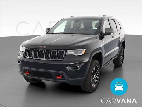 2018 Jeep Grand Cherokee Trailhawk Sport Utility 4D suv Black for sale in Bloomington, IN