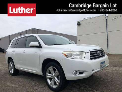 2009 Toyota Highlander Limited - cars & trucks - by dealer - vehicle... for sale in Cambridge, MN