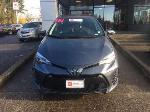 2017 Toyota Corolla Certified SE CVT Sedan - cars & trucks - by... for sale in Vancouver, OR