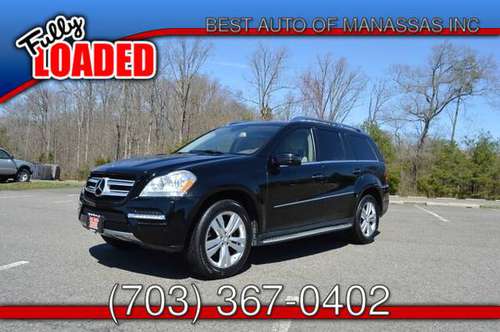 2012 MERCEDES BENZ GL 450 4MATIC AWD 3RD ROW SEATS NAVIGATION - cars for sale in MANASSAS, District Of Columbia