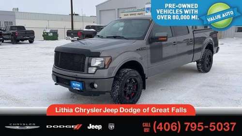 2012 Ford F-150 4WD SuperCrew 145 FX4 - - by dealer for sale in Great Falls, MT