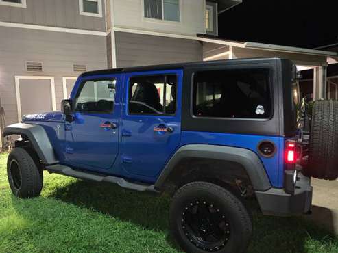 2015 Lifted Jeep Wranger Unlimited for sale in Wheeler Army Airfield, HI
