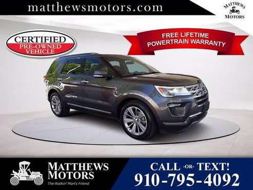 2019 Ford Explorer Limited 2WD w/Sunroof - - by for sale in Wilmington, NC