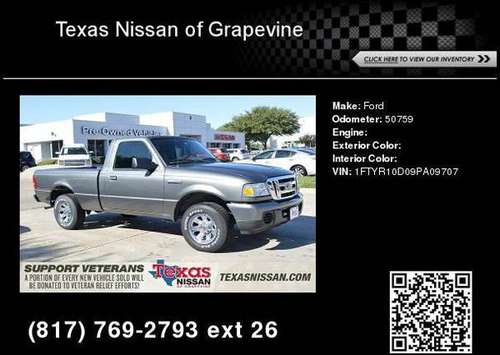 2009 Ford Ranger - cars & trucks - by dealer - vehicle automotive sale for sale in GRAPEVINE, TX