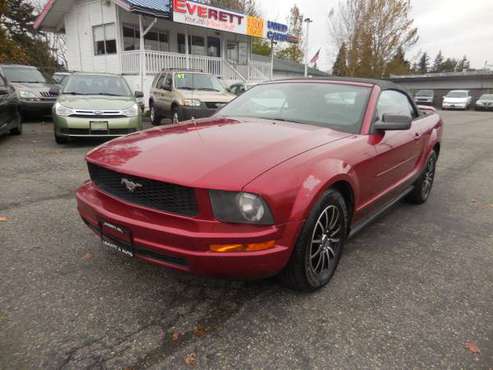2005 Ford Mustang V6 PREMIUM 2DR CONVERTIBLE - cars & trucks - by... for sale in Everett, WA