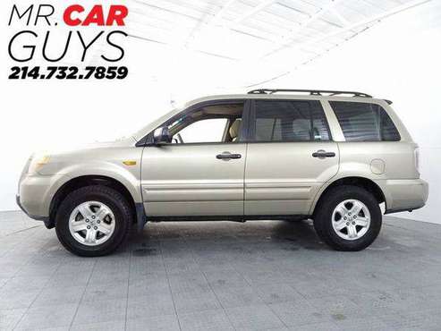2007 Honda Pilot LX Rates start at 3.49% Bad credit also ok! for sale in McKinney, TX