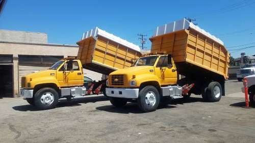 2002 CHEVY C7500, CHIPPER DUMP, GAS! 44K LOW MILES! I FINANCE - cars... for sale in Rosemead, CA