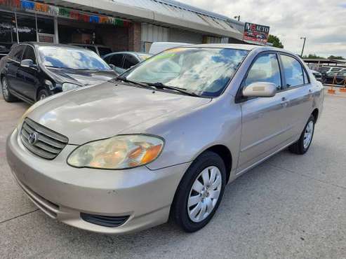 2003 toyota corolla LE excellent Condition - - by for sale in Grand Prairie, TX