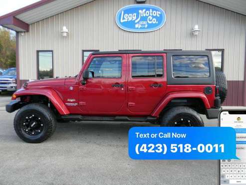 2013 JEEP WRANGLER UNLIMI SAHARA - EZ FINANCING AVAILABLE! - cars &... for sale in Piney Flats, TN