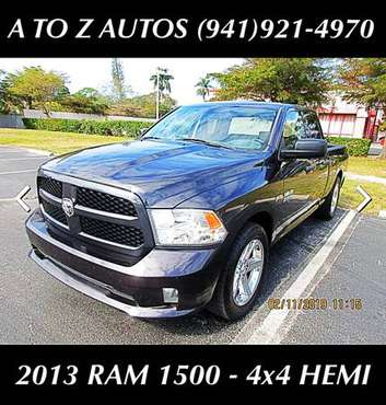 2013 RAM 1500 - 4X4 ***5.7L HEMI MAGNUM V8*** for sale in Sarasota, FL