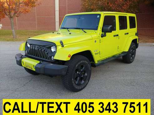 2016 JEEP WRANGLER UNLIMITED SAHARA ONLY 31,200 MILES! HARD TOP! -... for sale in Norman, KS