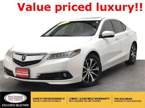 2015 Acura TLX 2 4L - VALUE PRICED LUXURY - - by for sale in Colorado Springs, CO