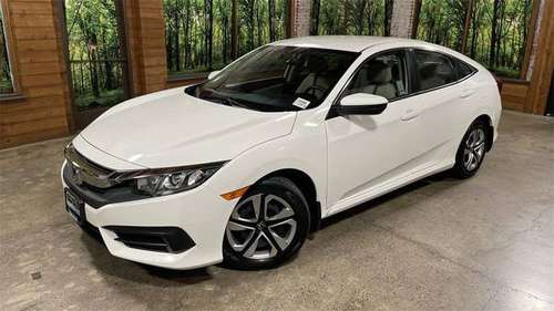 2018 Honda Civic Certified LX Sedan - - by dealer for sale in Beaverton, OR