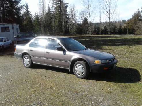 1992 Honda Acord - cars & trucks - by owner - vehicle automotive sale for sale in Yelm, WA