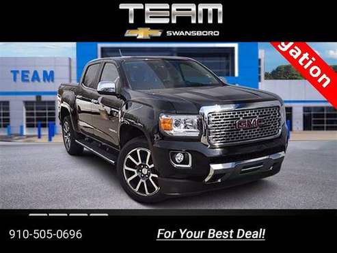 2018 GMC Canyon Denali pickup Black - - by dealer for sale in Swansboro, NC