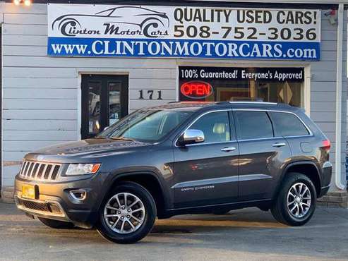 2014 *Jeep* *Grand Cherokee* *4WD 4dr Limited* Black for sale in Shrewsbury, MA