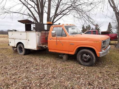 1986 Ford F350 Utility Truck - cars & trucks - by owner - vehicle... for sale in Medford, WI
