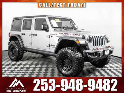 *WE DELIVER* Lifted 2020 *Jeep Wrangler* Unlimited Rubicon 4x4 -... for sale in PUYALLUP, WA