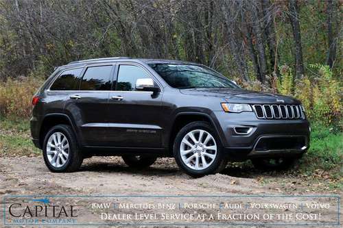 17 Jeep Grand Cherokee Limited 4x4 w/Backup Cam, B.T. Audio, Tow... for sale in Eau Claire, IA