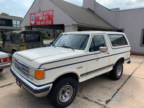 1987 Ford Bronco XLT - cars & trucks - by dealer - vehicle... for sale in Tulsa, OK