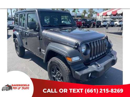 2018 Jeep Wrangler Unlimited Sport Over 300 Trucks And Cars - cars & for sale in Bakersfield, CA