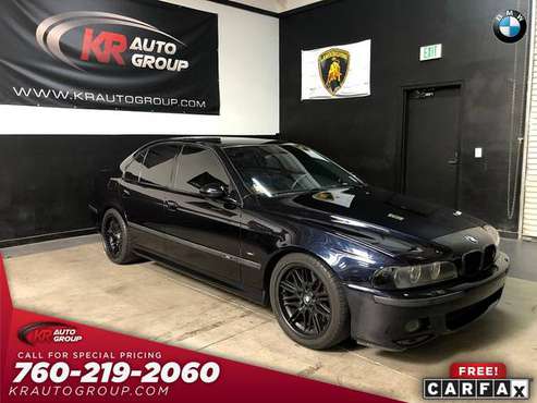 2002 BMW M5**6 SPD**RARE FIND**MUST SEE. for sale in Palm Desert , CA