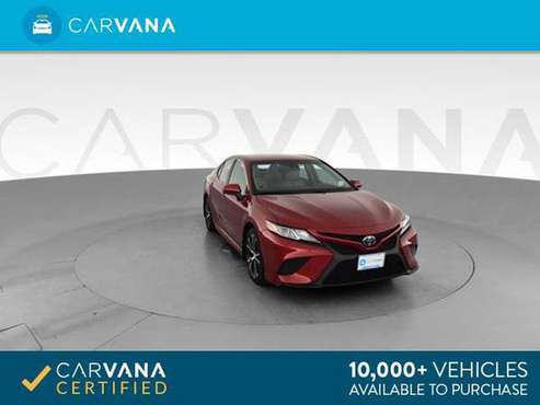 2018 Toyota Camry SE Sedan 4D sedan Red - FINANCE ONLINE for sale in Chicago, IL