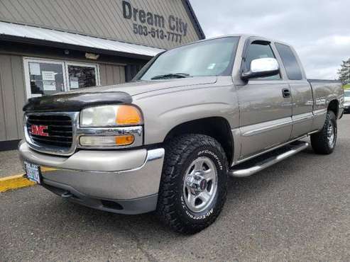 2001 GMC Sierra 1500 EXT Cab 4D 4x4 4WD SLT Truck Dream City - cars for sale in Portland, OR
