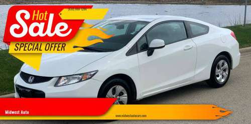 SUPER CLEAN 2013 HONDA CIVIC ONLY 73k MILES BLUETOOTH BACKUP CAMERA for sale in Naperville, IL