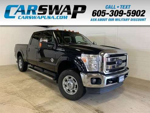 2012 Ford Super Duty F-250 LARIAT CREW CAB 4X4 - - by for sale in Sioux Falls, SD