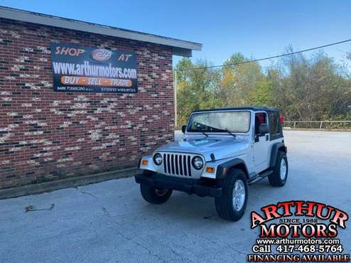 2004 Jeep Wrangler X - cars & trucks - by dealer - vehicle... for sale in Marshfield, MO