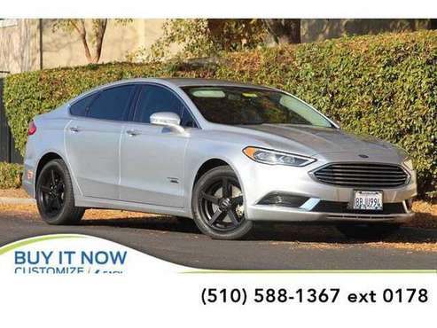 2018 Ford Fusion Energi sedan SE Luxury 4D Sedan (Silver) - cars &... for sale in Brentwood, CA