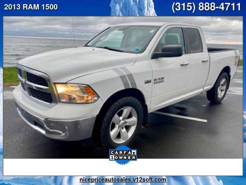 2013 Ram 1500 4WD Quad Cab 140.5" SLT - cars & trucks - by dealer -... for sale in new haven, NY