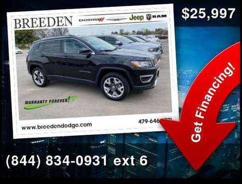2020 Jeep Compass Limited - - by dealer - vehicle for sale in fort smith, AR