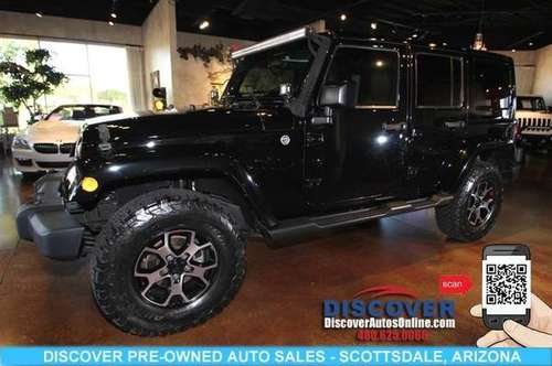 2014 Jeep Wrangler Unlimited Sahara 4WD 4dr for sale in Scottsdale, AZ