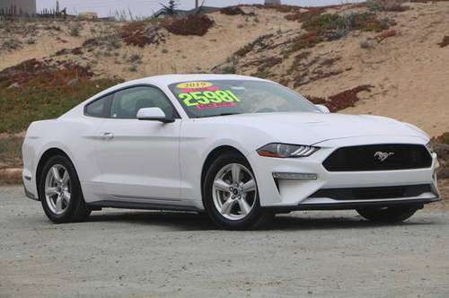 2019 Ford Mustang White Great Price**WHAT A DEAL* - cars & trucks -... for sale in Seaside, CA