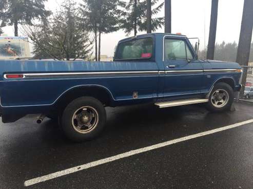 1976 Ford F-250 - cars & trucks - by owner - vehicle automotive sale for sale in Olympia, WA